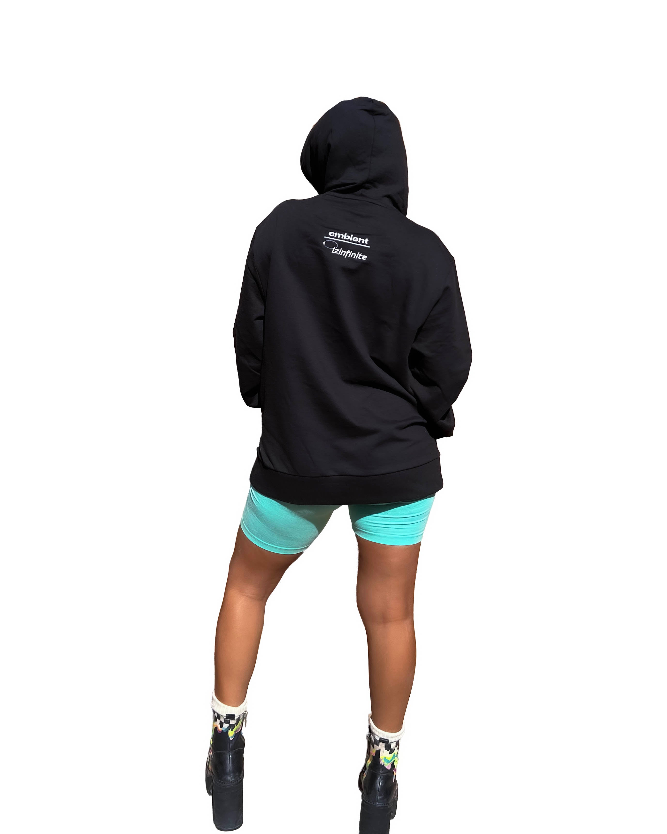 THREADLEAK | Black hoodie