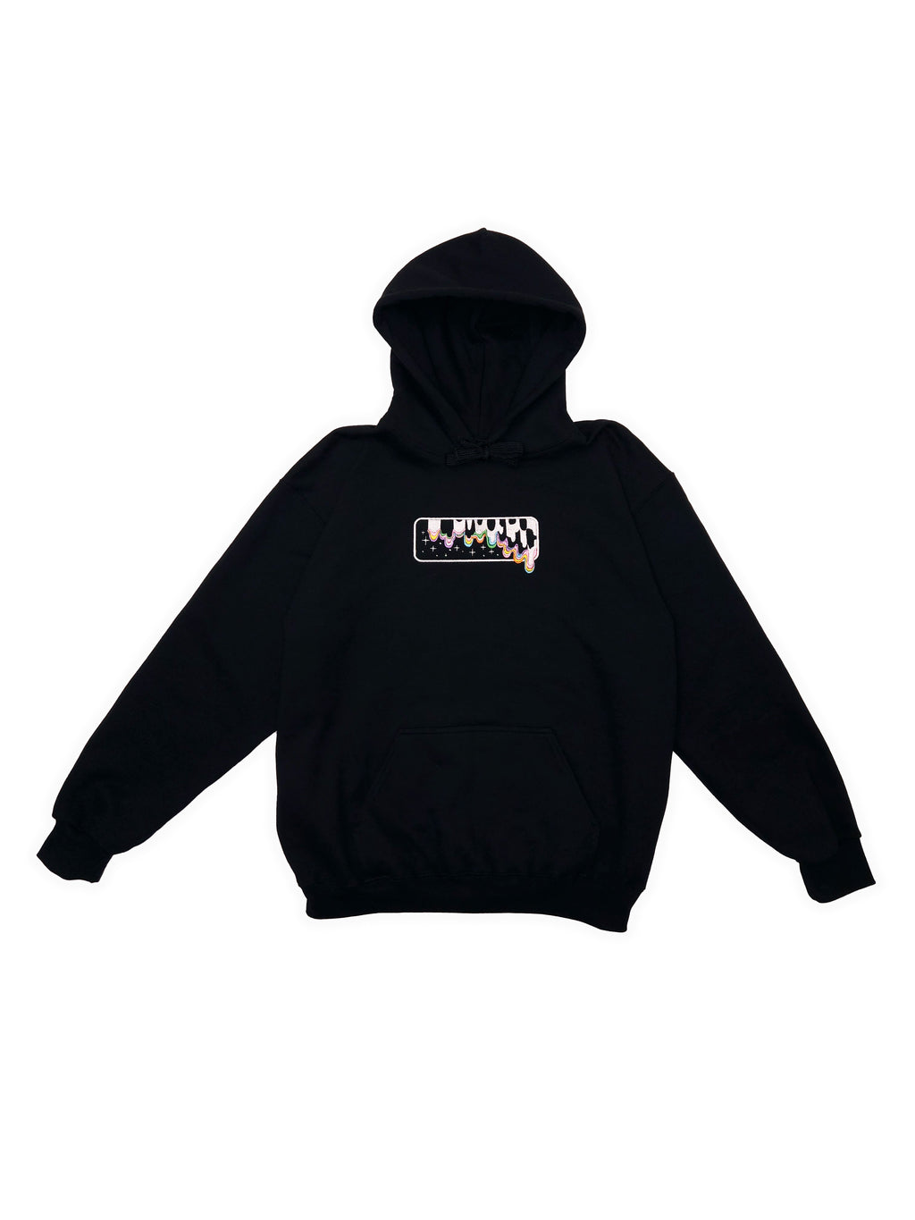 THREADLEAK | Black hoodie