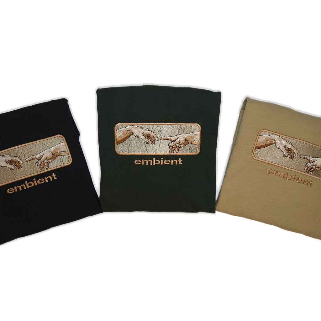 The Creation of Adam - Embroidered Tee