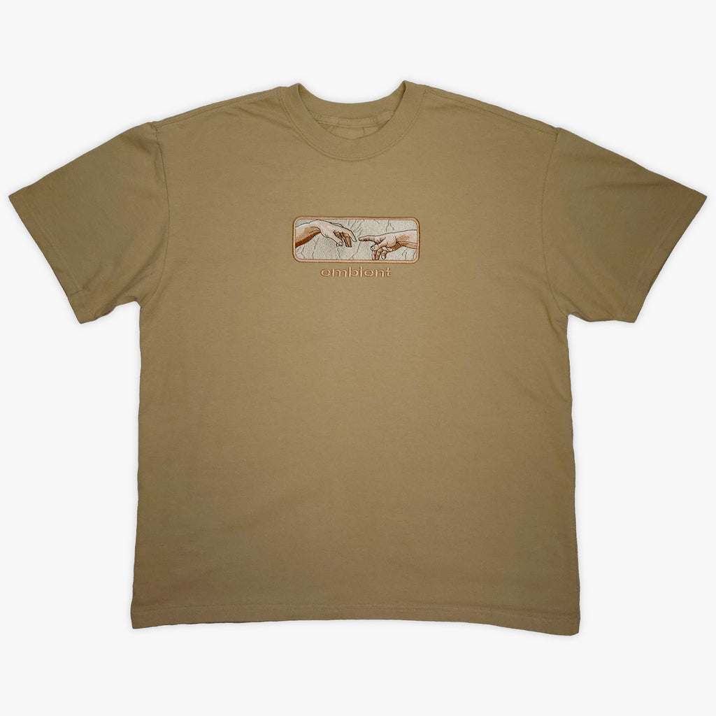 The Creation of Adam - Embroidered Tee