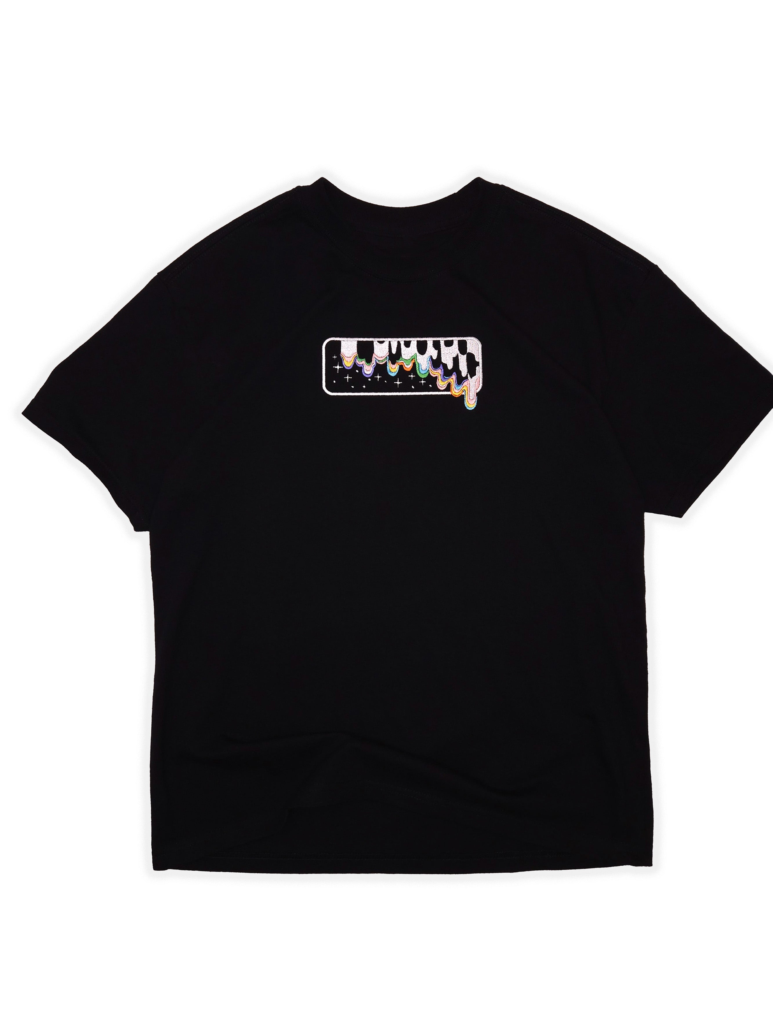 THREADLEAK | Black T-Shirt
